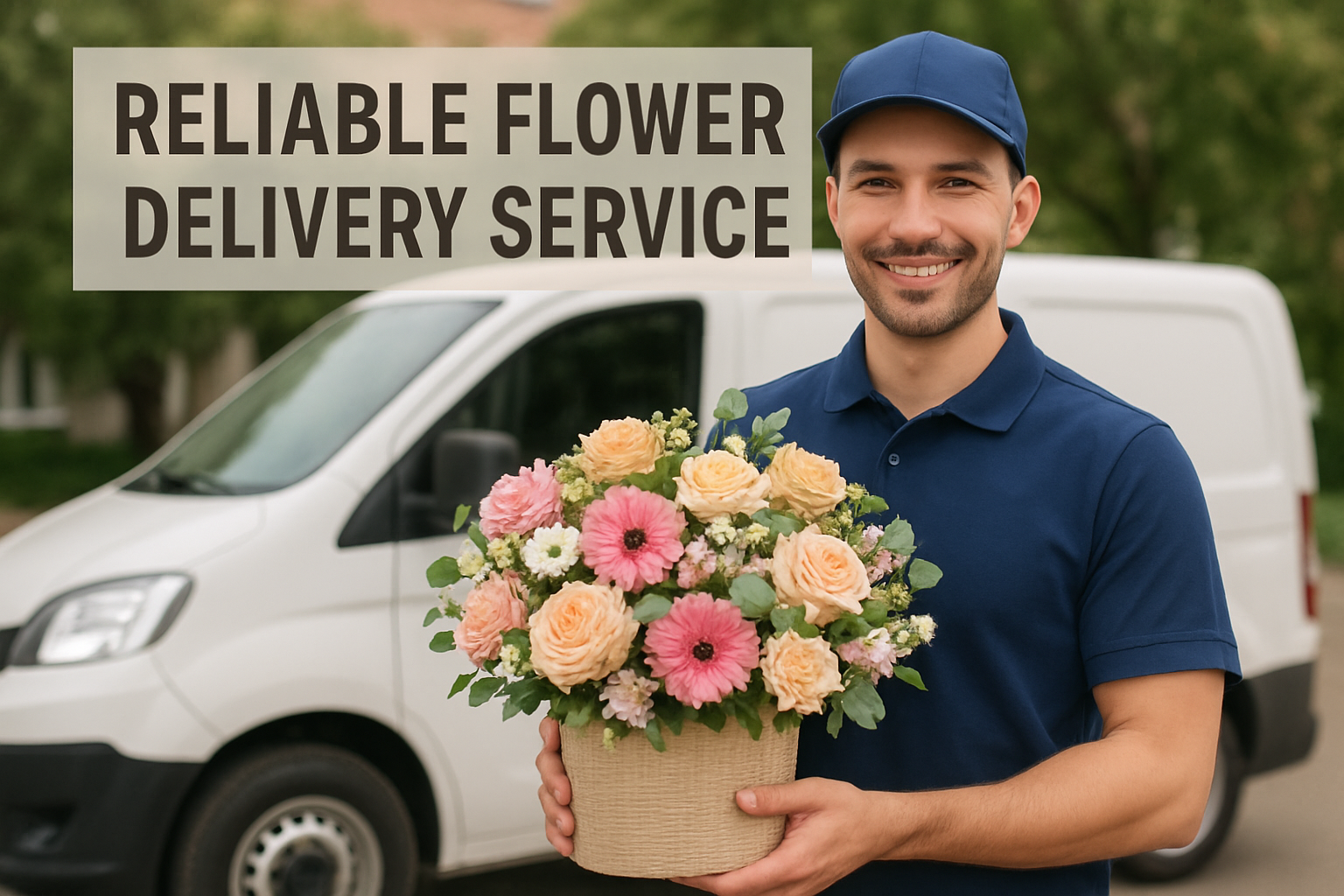 Reliable flower delivery service